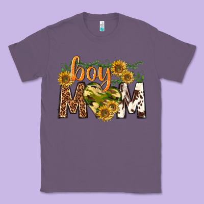 Boy Mom Classic Tee Designed By Texasbilliewilder