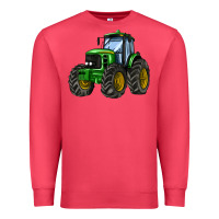 Cardinal farm tractor Premium Sweatshirt - AdoDesignShop