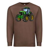Chestnut farm tractor Premium Sweatshirt - AdoDesignShop