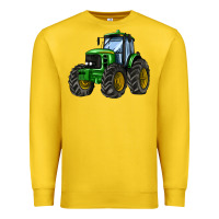 Lemon farm tractor Premium Sweatshirt - AdoDesignShop