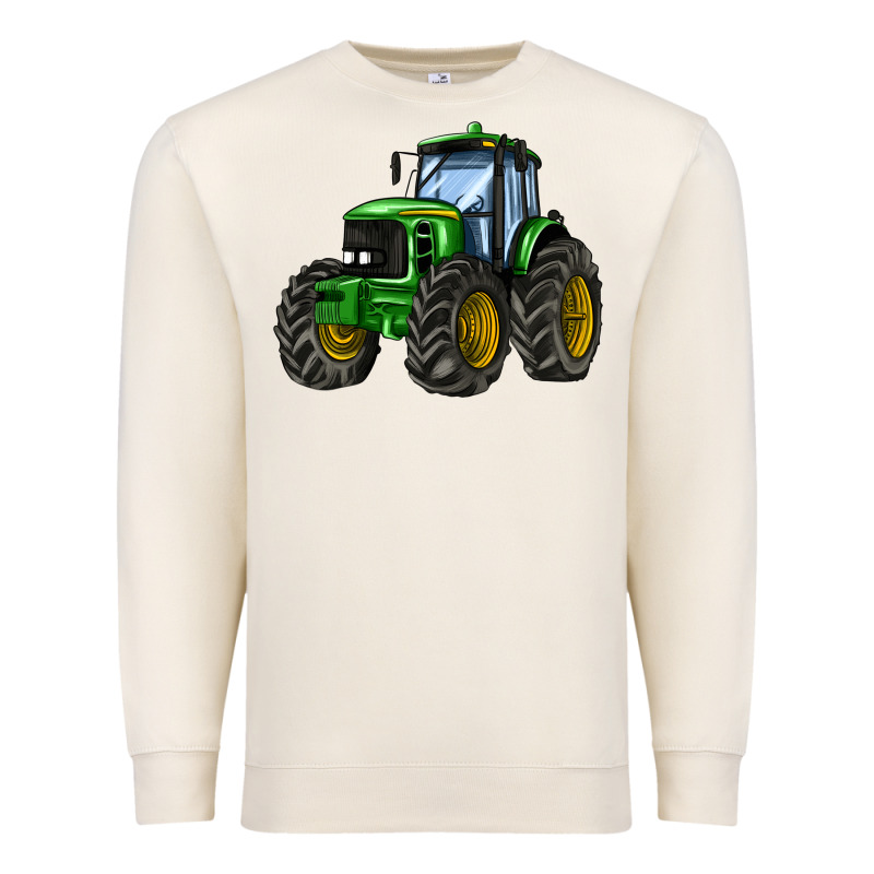 Farm Tractor Premium Sweatshirt by AdoDesignShop | Teevron
