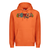Carrot western christmas santa claus sunflowers and cactus Premium Hoodie - Jasminsmagicworld