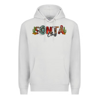 Dove Grey western christmas santa claus sunflowers and cactus Premium Hoodie - Jasminsmagicworld