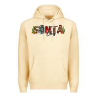 Pina Colada western christmas santa claus sunflowers and cactus Premium Hoodie - Jasminsmagicworld