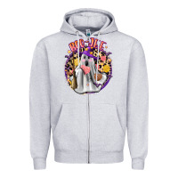Heather Grey boo jee conchas Zipper Hoodie - Zillion Design Studio