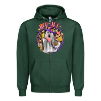 Sports Green boo jee conchas Zipper Hoodie - Zillion Design Studio