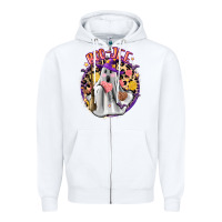 White boo jee conchas Zipper Hoodie - Zillion Design Studio