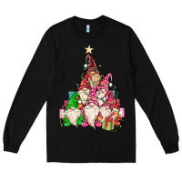 Black christmas tree Long Sleeve Tee - MaliasSmallBusiness