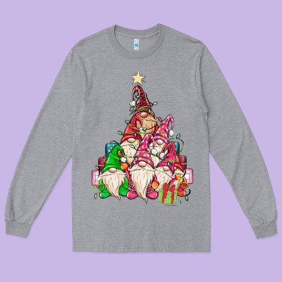 Long Sleeve Tee christmas tree