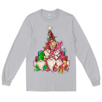 Moon Dust christmas tree Long Sleeve Tee - MaliasSmallBusiness