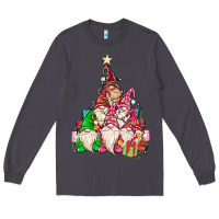 Smoke christmas tree Long Sleeve Tee - MaliasSmallBusiness
