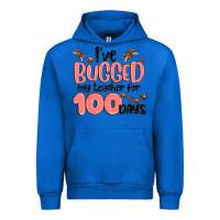 Cobalt i have bugged my teacher for 100 days Urban Hoodie - MaliasSmallBusiness