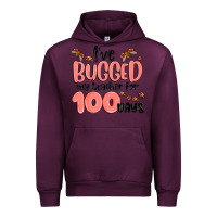 Mauve Wine i have bugged my teacher for 100 days Urban Hoodie - MaliasSmallBusiness