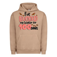 Pigment Burro i have bugged my teacher for 100 days Urban Hoodie - MaliasSmallBusiness