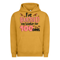 Pigment Peanut Butter i have bugged my teacher for 100 days Urban Hoodie - MaliasSmallBusiness