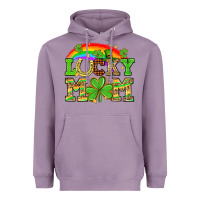 Lavender One lucky mom St. Patricks Day Heavyweight Hoodie - Neo Western