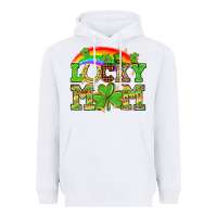 White One lucky mom St. Patricks Day Heavyweight Hoodie - Neo Western