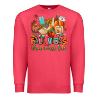 Cardinal fall vibes and that nurse life Premium Sweatshirt - AdoDesignShop