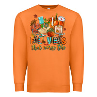 Carrot fall vibes and that nurse life Premium Sweatshirt - AdoDesignShop