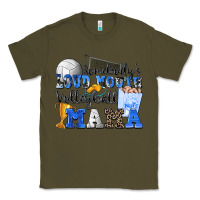 Army Green somebody's loud mouth volleyball mama Classic Tee - Zillion Design Studio