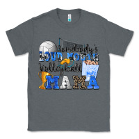 Charcoal Heather somebody's loud mouth volleyball mama Classic Tee - Zillion Design Studio