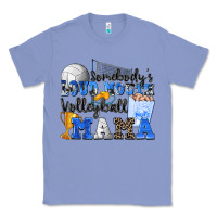 Colony Blue somebody's loud mouth volleyball mama Classic Tee - Zillion Design Studio