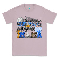 Lilac somebody's loud mouth volleyball mama Classic Tee - Zillion Design Studio