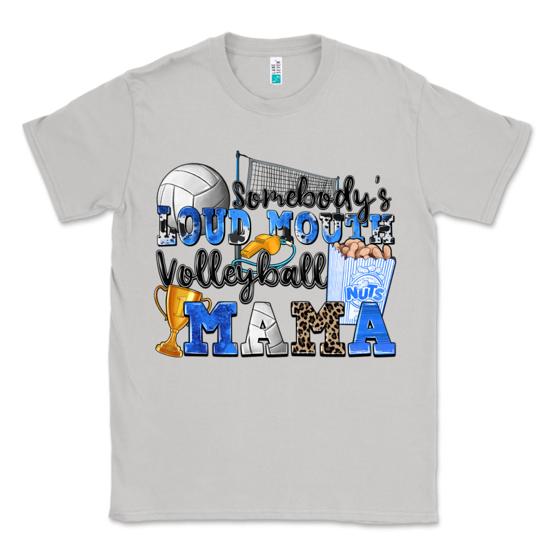 Somebody's Loud Mouth Volleyball Mama Classic Tee by Zillion Design Studio | Teevron