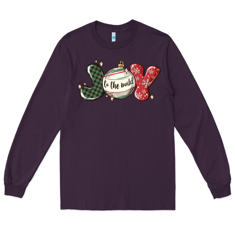 Joy To The World Long Sleeve Tee by MaliasSmallBusiness | Teevron