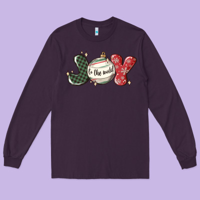 Long Sleeve Tee joy to the world
