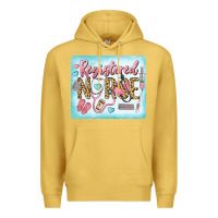 Antique Gold Western Registered Nurse Premium Hoodie - LillyAllenDesigns
