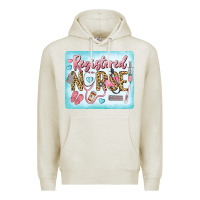 Oatmeal Heather Western Registered Nurse Premium Hoodie - LillyAllenDesigns