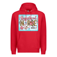 Red Western Registered Nurse Premium Hoodie - LillyAllenDesigns