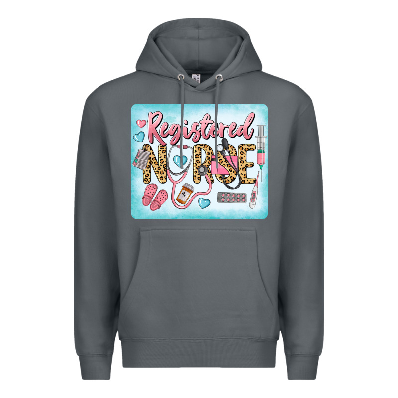 Western Registered Nurse Premium Hoodie by LillyAllenDesigns | Teevron
