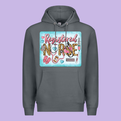 Western Registered Nurse Premium Hoodie Designed By Lillyallendesigns