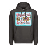 Smoke Western Registered Nurse Premium Hoodie - LillyAllenDesigns