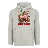 Moon Dust merry pig mas Heavyweight Hoodie - FaDigitalArtStudio