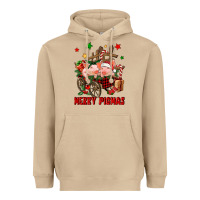 Mushroom merry pig mas Heavyweight Hoodie - FaDigitalArtStudio