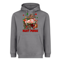 Storm merry pig mas Heavyweight Hoodie - FaDigitalArtStudio