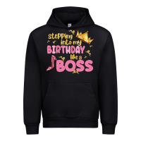 Black birthday boss Urban Hoodie - MaliasSmallBusiness