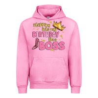 Fuchsia Pink birthday boss Urban Hoodie - MaliasSmallBusiness