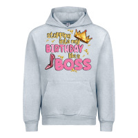 Heather Grey birthday boss Urban Hoodie - MaliasSmallBusiness