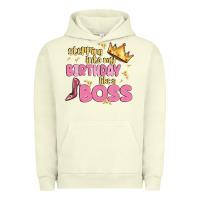 Pigment Pistachio birthday boss Urban Hoodie - MaliasSmallBusiness