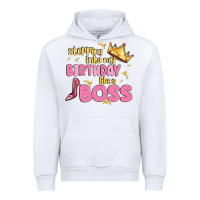 White birthday boss Urban Hoodie - MaliasSmallBusiness