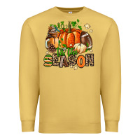 Antique Gold fall and american football tis the season Premium Sweatshirt - AdoDesignShop