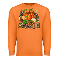 Carrot fall and american football tis the season Premium Sweatshirt - AdoDesignShop