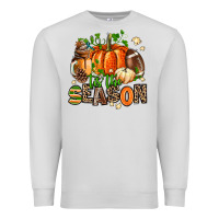 Dove Grey fall and american football tis the season Premium Sweatshirt - AdoDesignShop