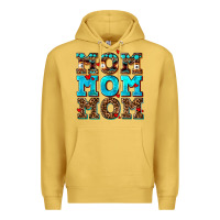 Antique Gold mom mom mom Premium Hoodie - AdoDesignShop