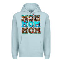 Blue Mist mom mom mom Premium Hoodie - AdoDesignShop