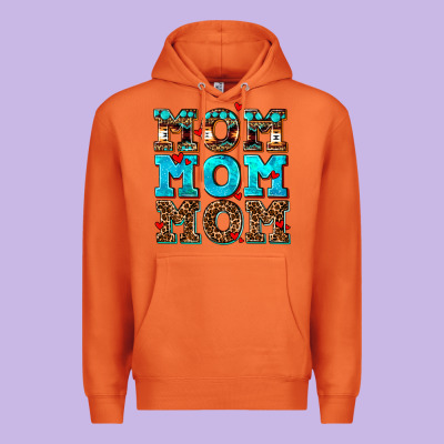 Mom Mom Mom Premium Hoodie Designed By Adodesignshop